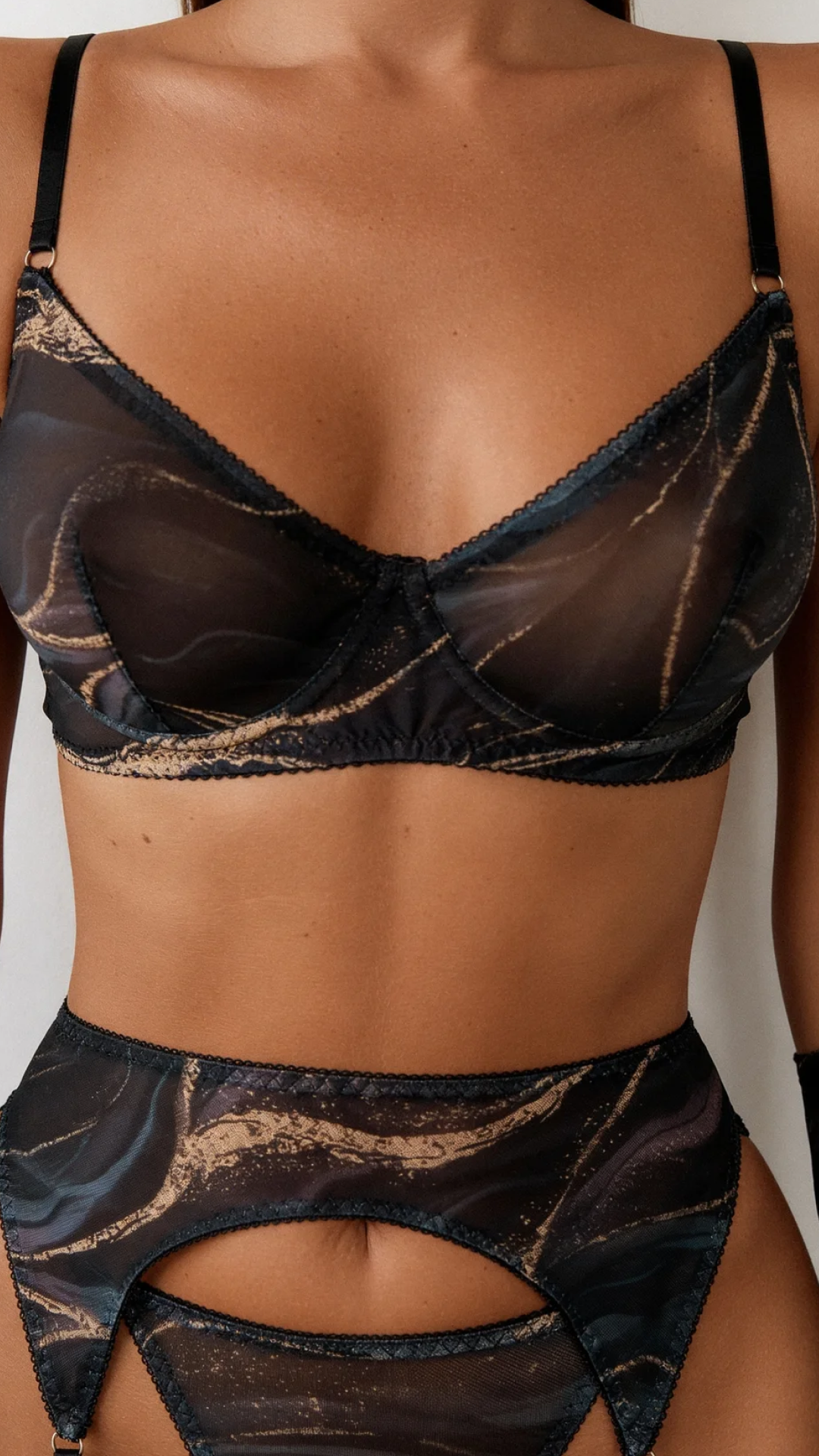 Valérie Tie Dye Lingerie Set