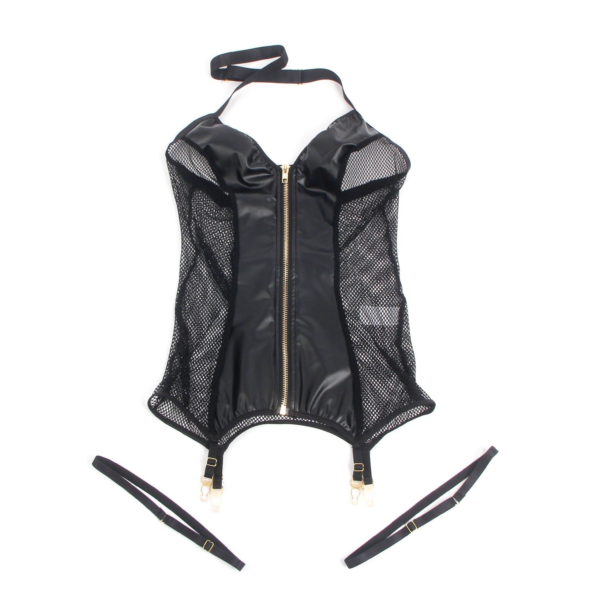 Natalia Leather Lingerie