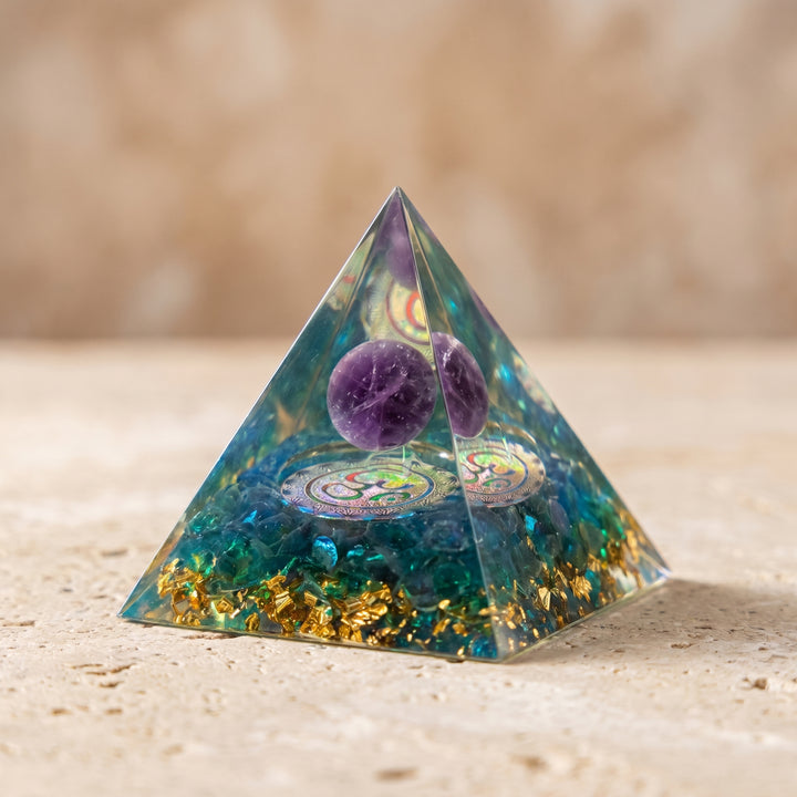 Enchanted Mystique: Orgonite Crystal Energy - OM