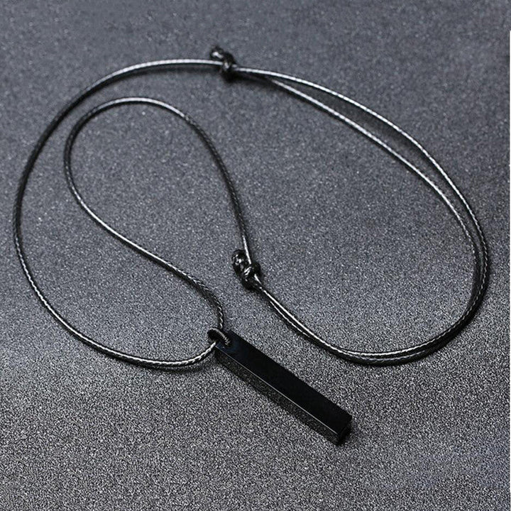 “Protection” Pendant in Black Obsidian